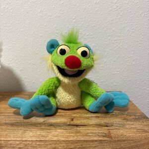 Vintage Treelo Plush Toy Bear in the Big Blue House Jim Henson Disney Store Toy